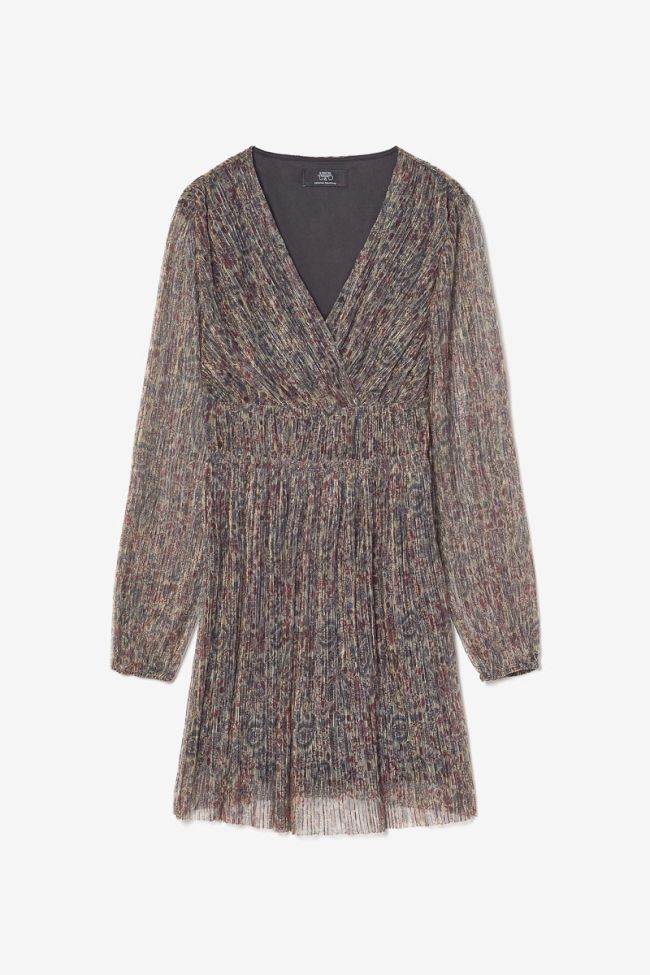 Iridescent paisley print Kodigi dress