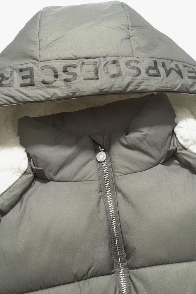 Khaki glitter Lerinagi down jacket