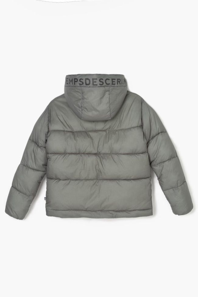 Khaki glitter Lerinagi down jacket