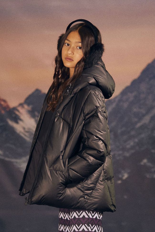 Black Mellogi down jacket