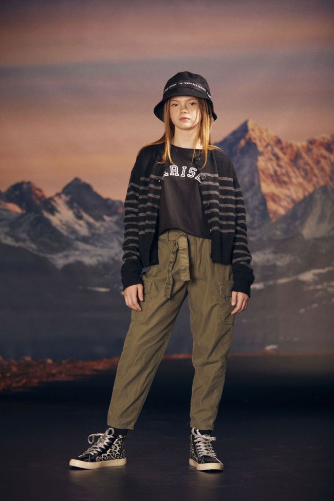 Khaki Mila cargo trousers