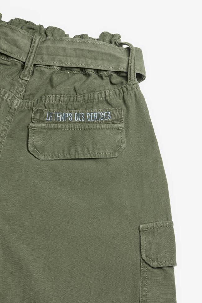 Khaki Mila cargo trousers