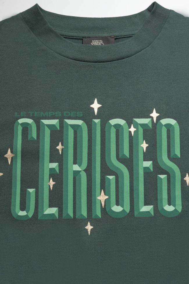 Bottle green Priahgi t-shirt