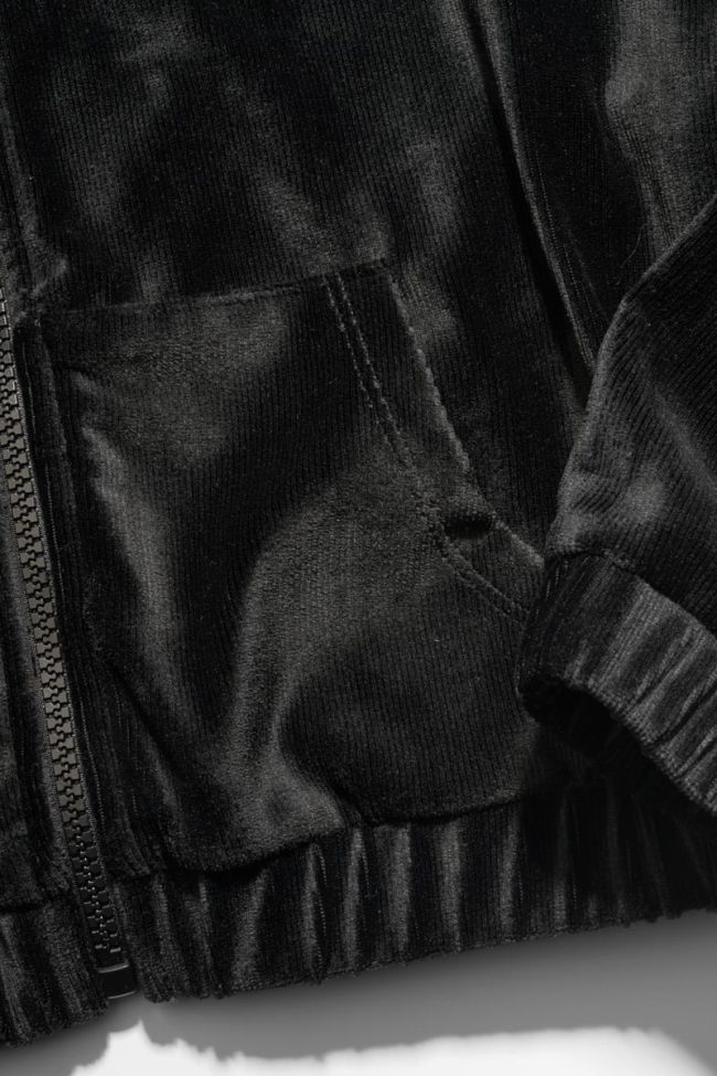 Black Zildagi zip-up jacket
