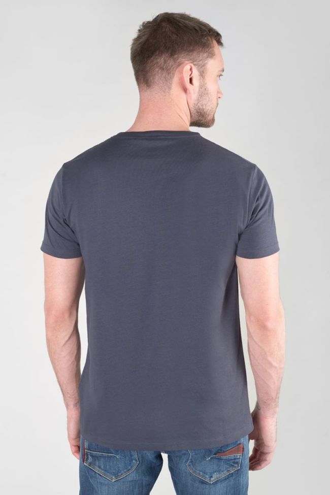 Printed midnight blue Backi t-shirt