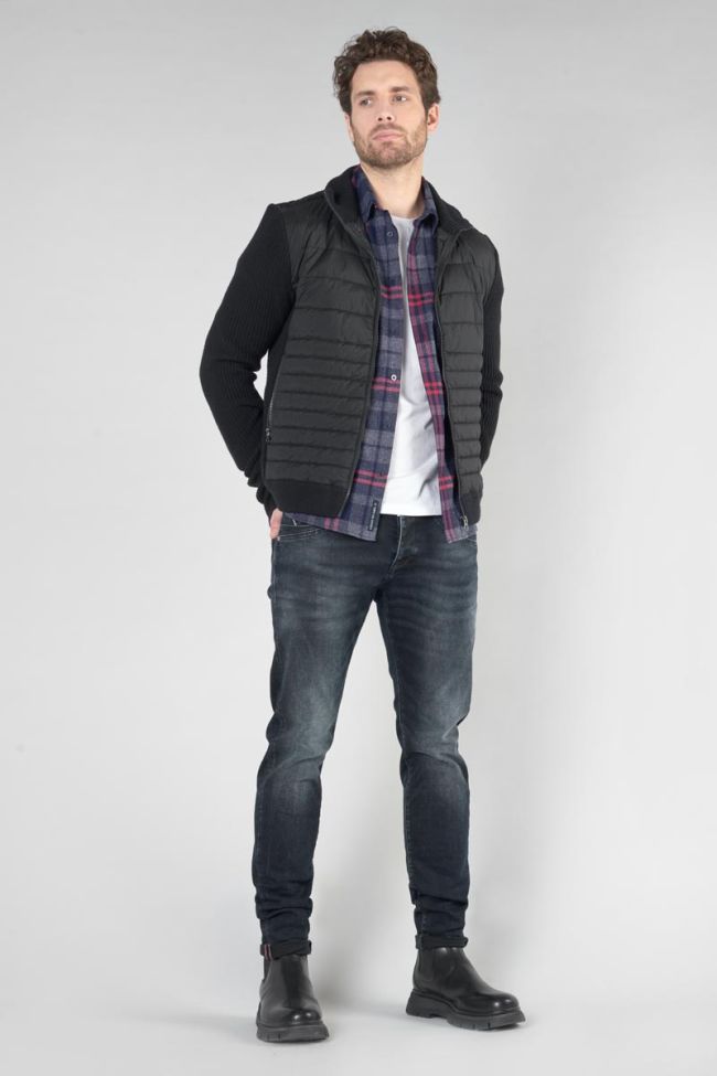 Black dual fabric Briva jacket