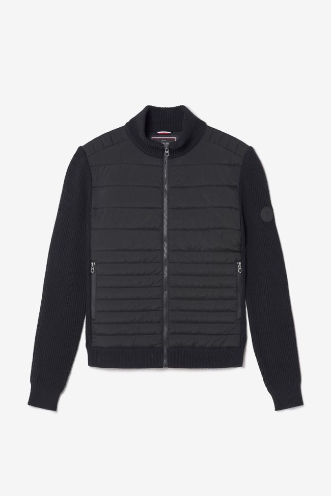 Black dual fabric Briva jacket