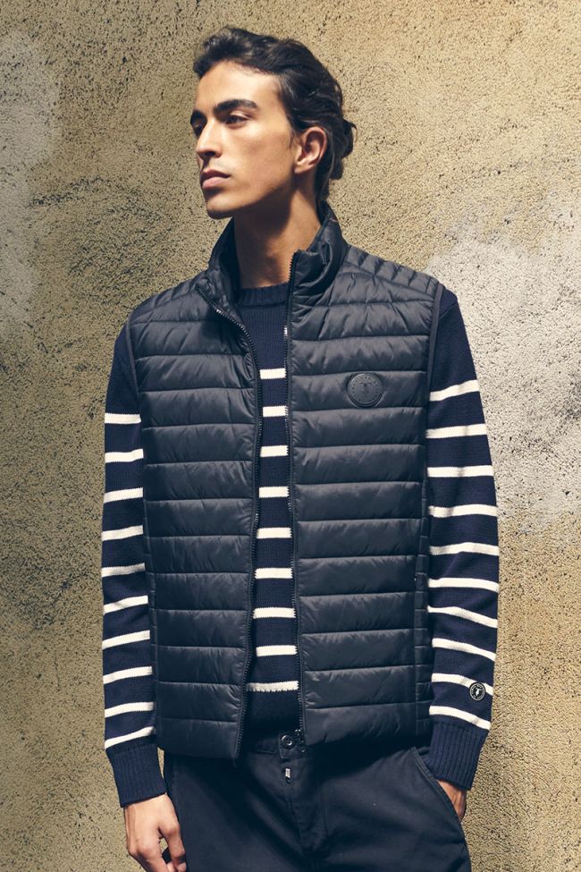 Navy blue Croz down bodywarmer