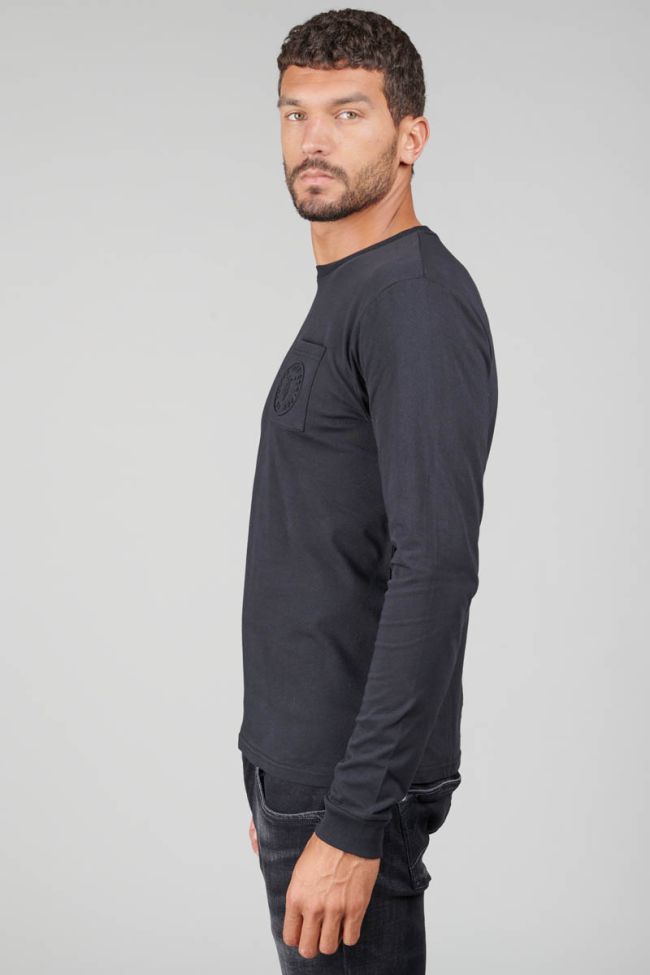 Black long-sleeved Laia t-shirt
