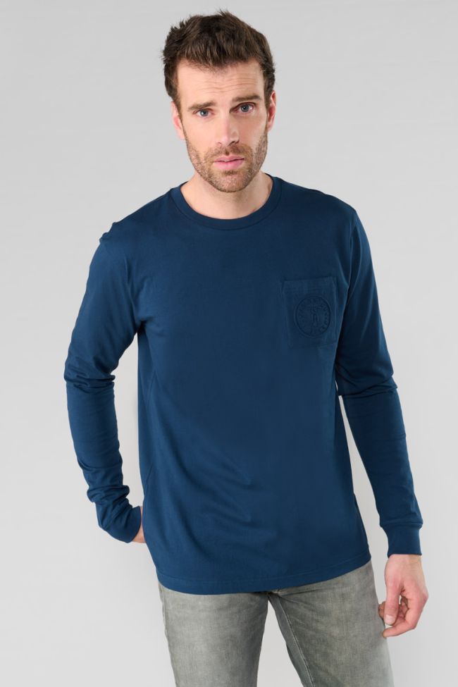 Laia long-sleeve T-shirt navy blue