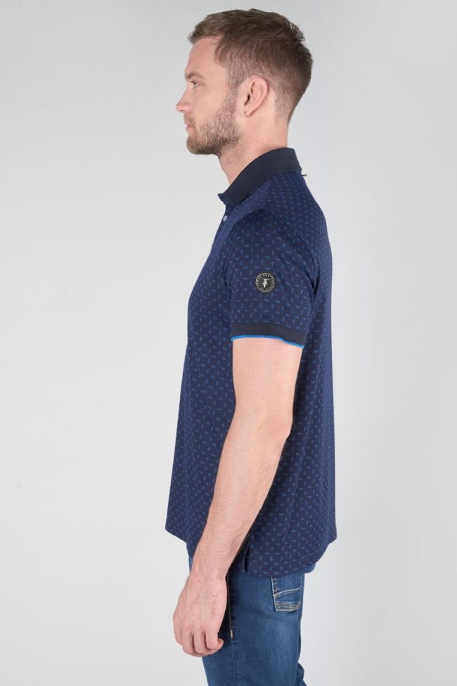 Patterned jacquard Lival polo shirt