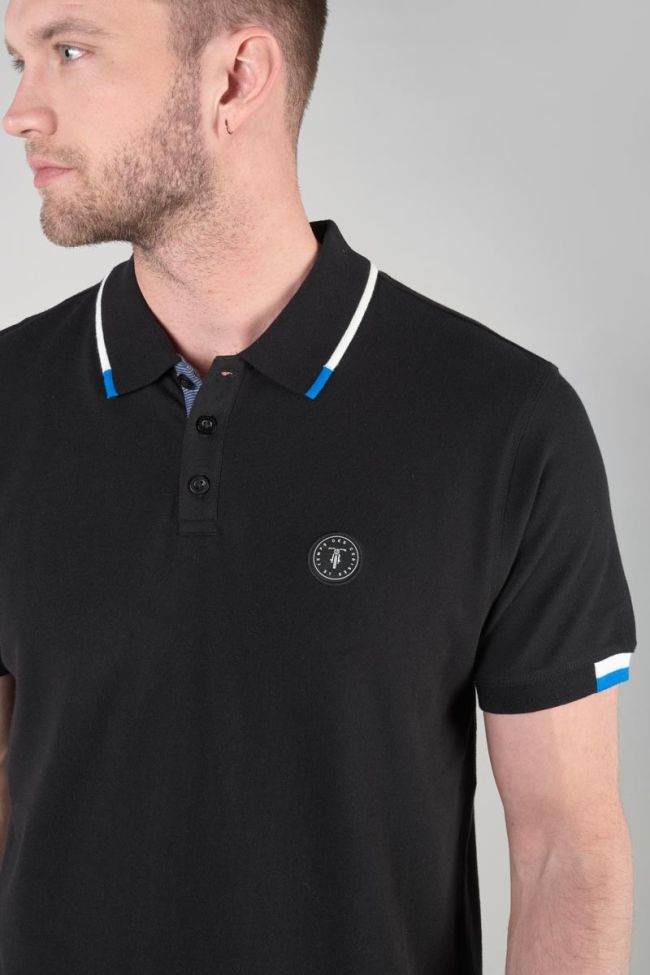 Black Monk polo shirt