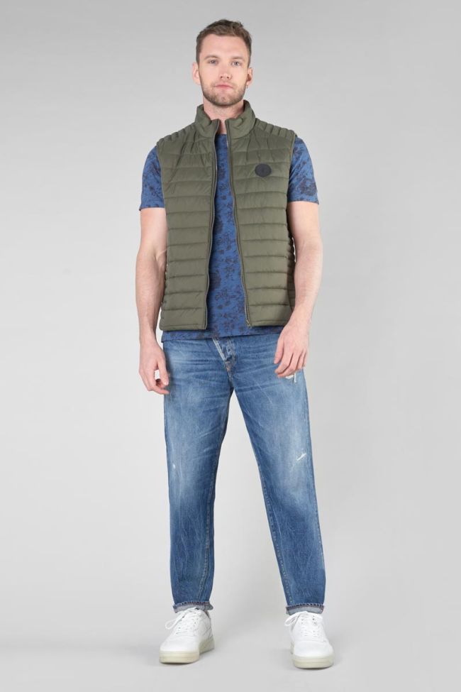 Blue patterned Pagan t-shirt