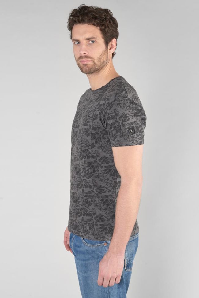 Grey and black patterned Presal t-shirt
