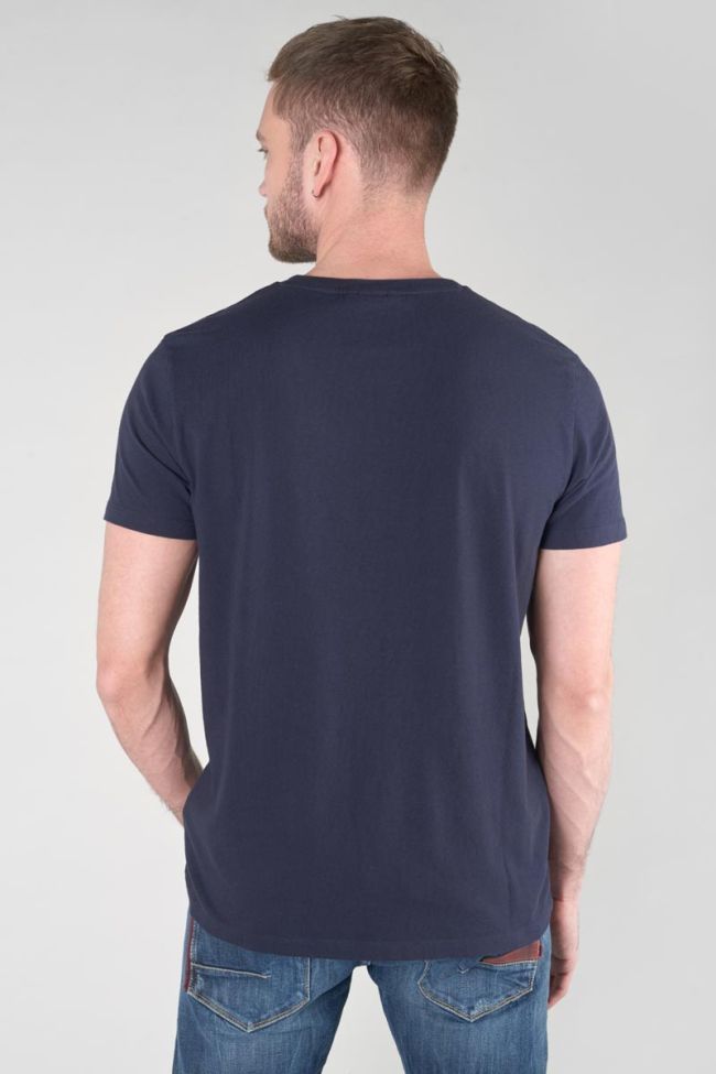 Printed midnight blue Vagrav t-shirt