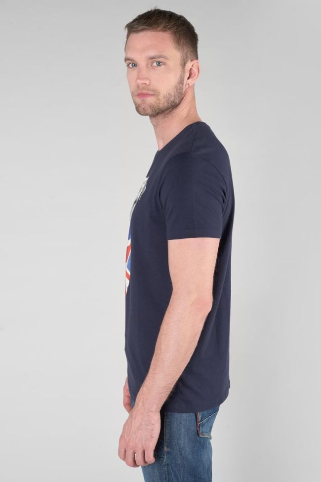 Printed midnight blue Vagrav t-shirt