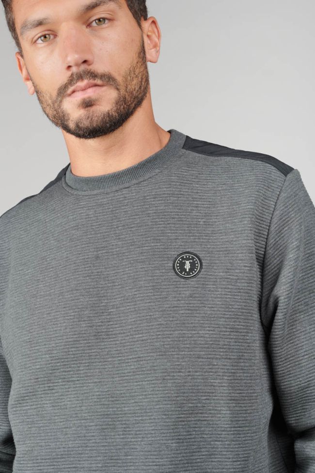 Grey marl Zebra sweatshirt
