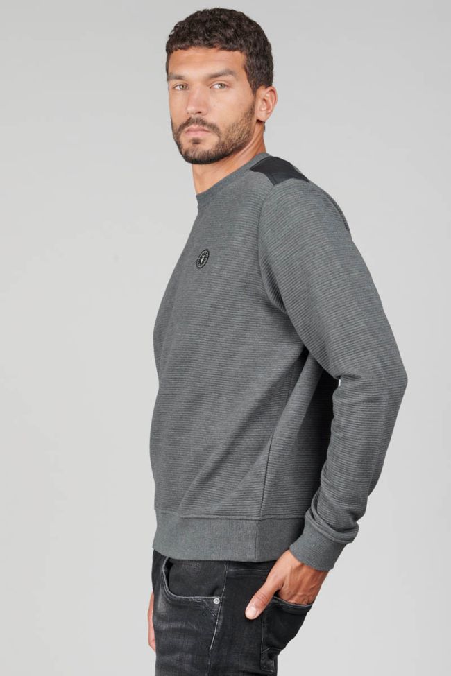 Grey marl Zebra sweatshirt