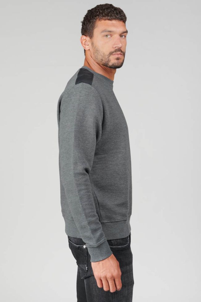 Grey marl Zebra sweatshirt