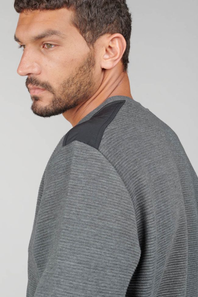 Grey marl Zebra sweatshirt