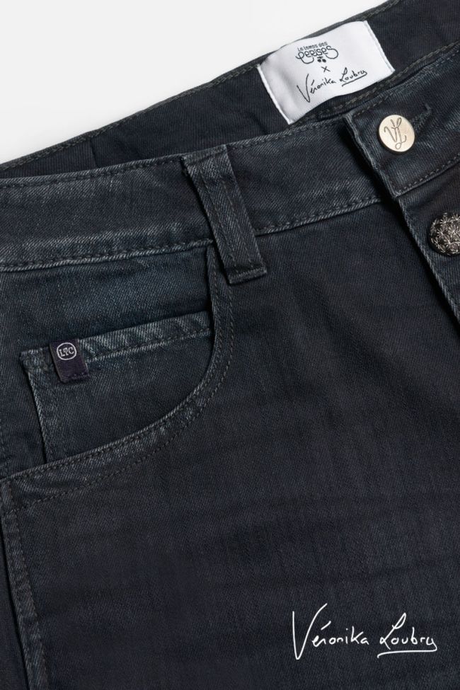 Cove 400/60 girlfriend by Véronika Loubry high-waisted jeans blue-black N°1