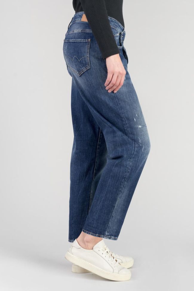 Jeans boyfit Cosy 7/8th destroy blue N°2