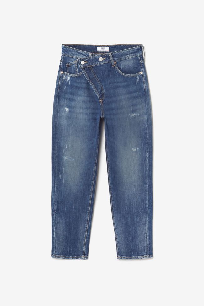 Jeans boyfit Cosy 7/8th destroy blue N°2