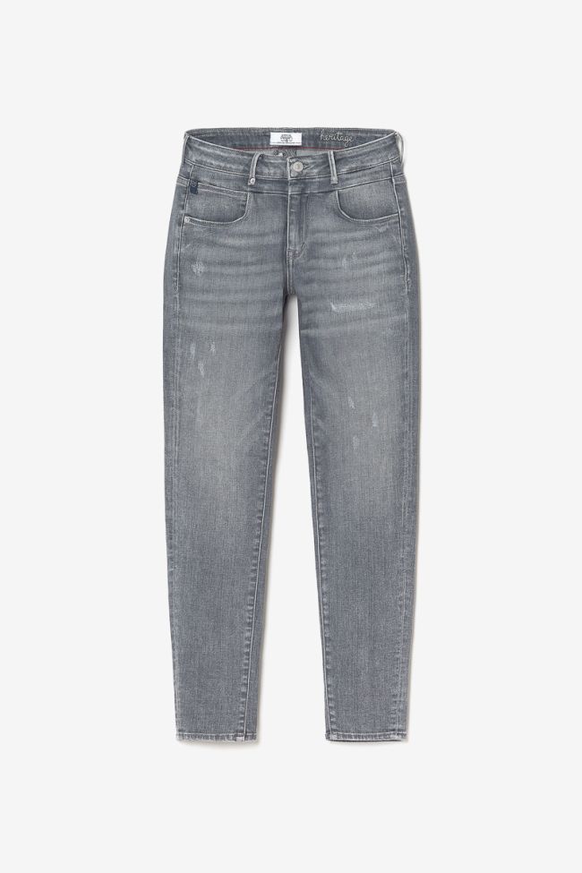 Jeans power skinny Eylau 7/8th destroy grey N°2