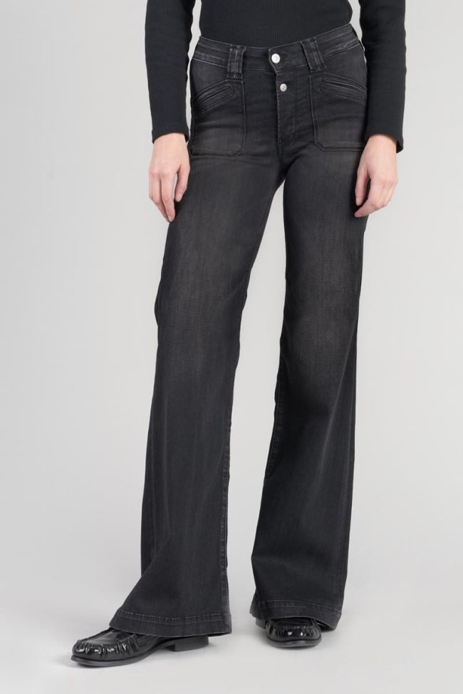Jeans pulp flare Favart high waist black N°1