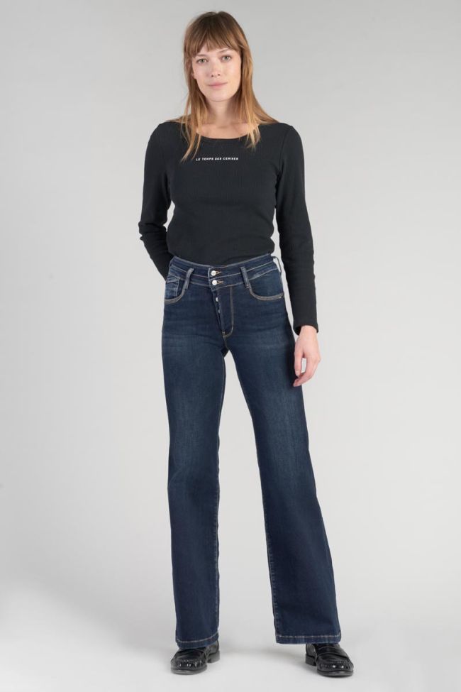 Jeans pulp flare Nancy high waist blue N°1