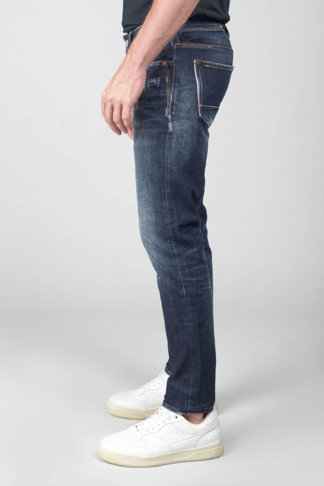 Jeans 600/17 adjusted Basic destroy blue N°1