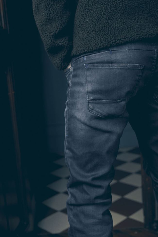 Jeans 700/11 adjusted Musset coated blue-black N°3