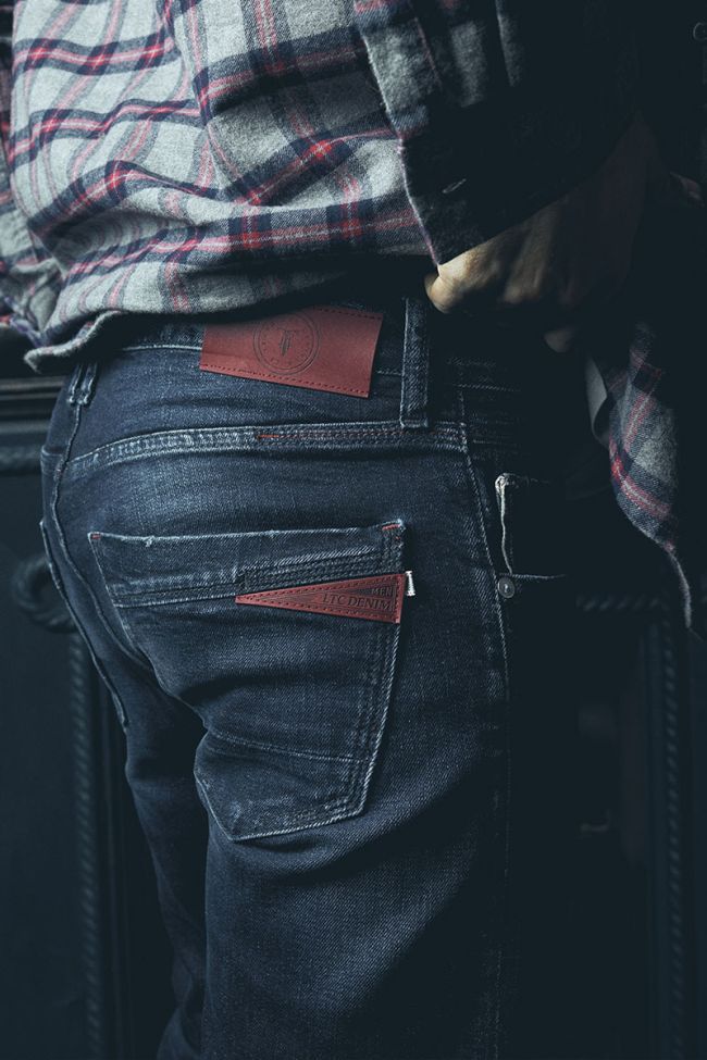 Jeans 700/11 adjusted Roll blue-black N°2