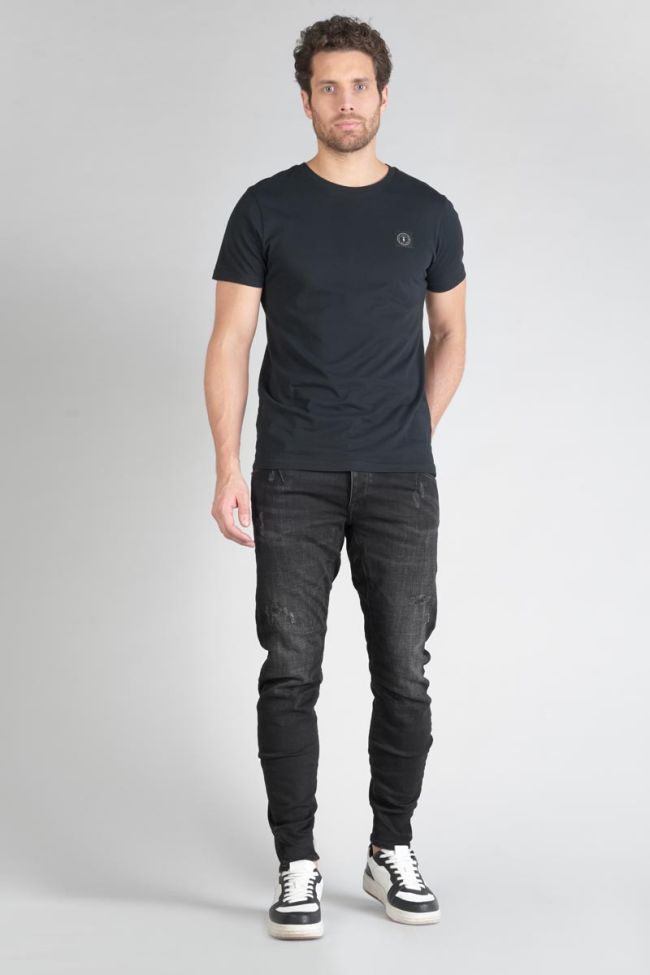 Jeans 900/03 tapered twisted Alost destroy black N°1