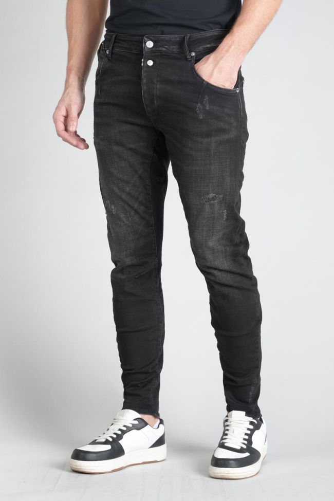 Jeans 900/03 tapered twisted Alost destroy black N°1
