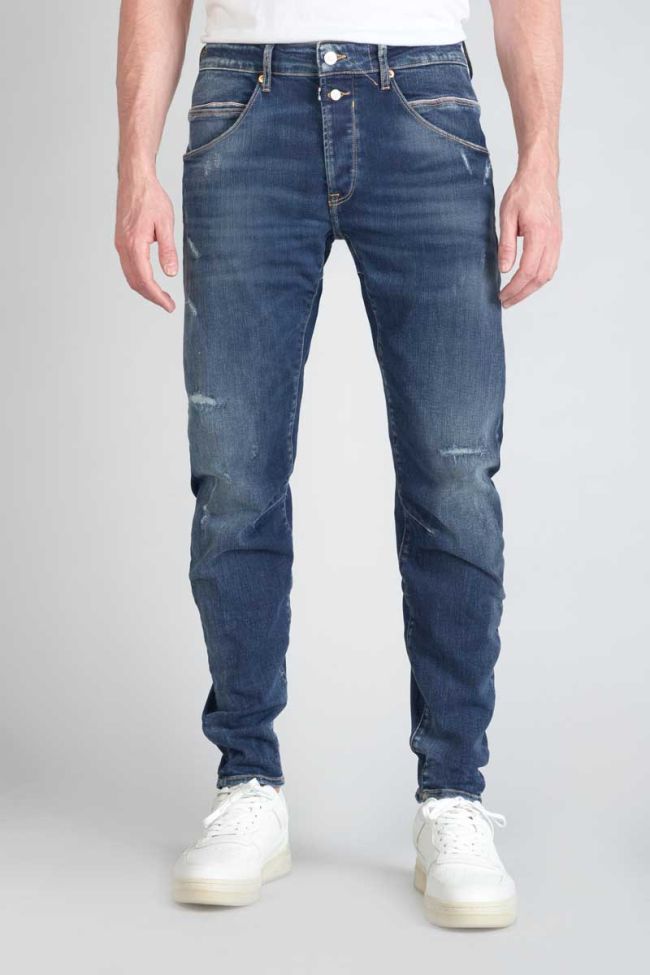 Jeans 900/03 tapered twisted Auteuil destroy blue N°3