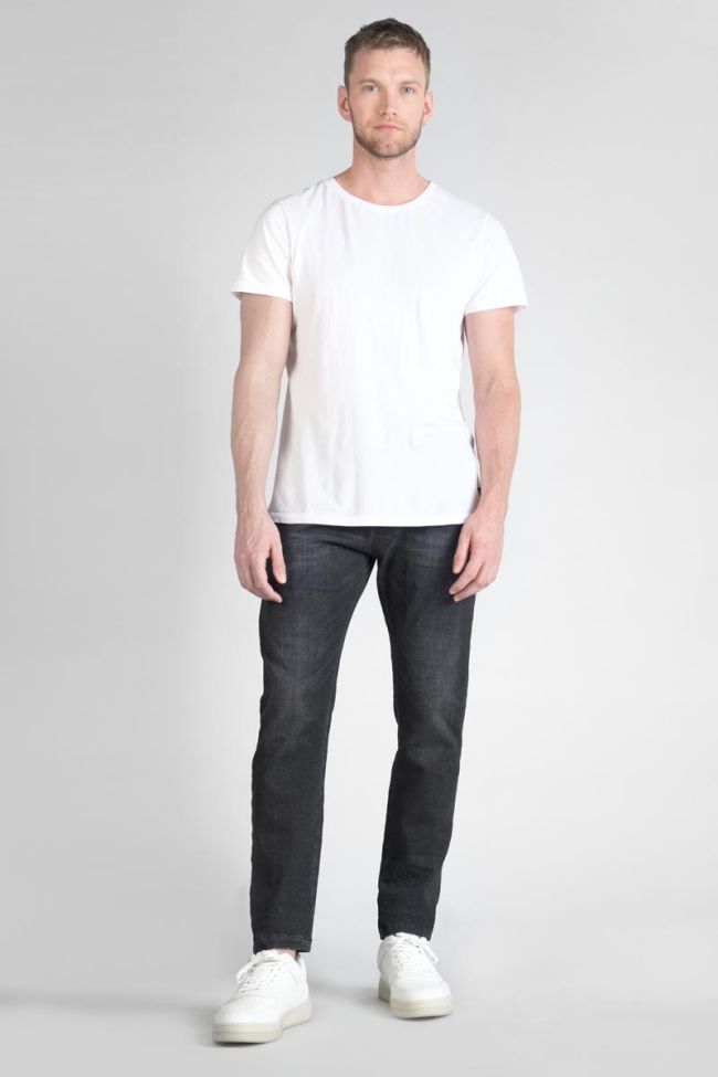 Faded black jeans chino pants Dejean