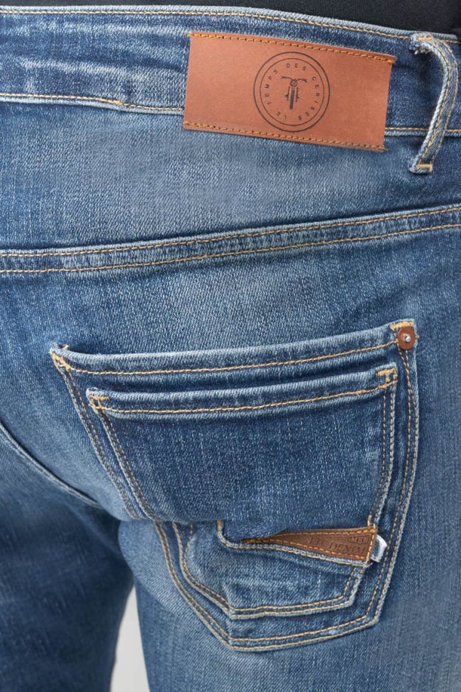 Jeans power skinny Picpus 7/8th destroy blue N°2