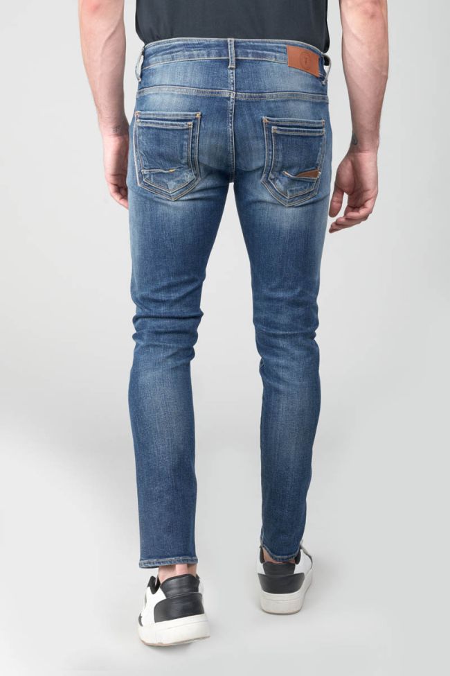 Jeans power skinny Picpus 7/8th destroy blue N°2