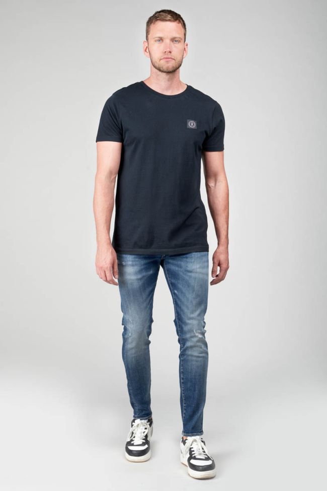 Jeans power skinny Picpus 7/8th destroy blue N°2