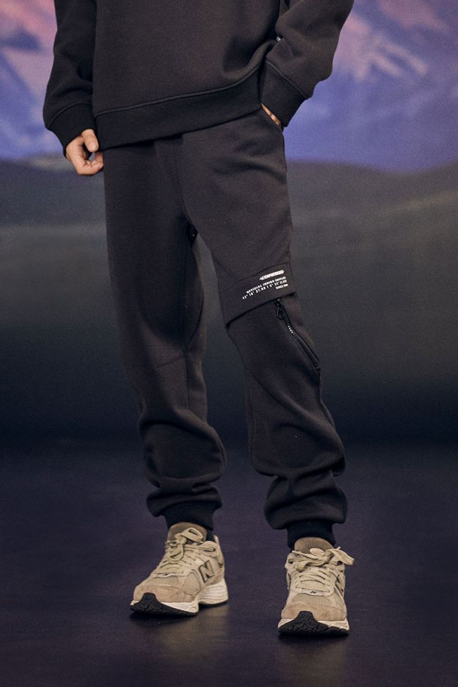 Black Axelbo jogging bottoms