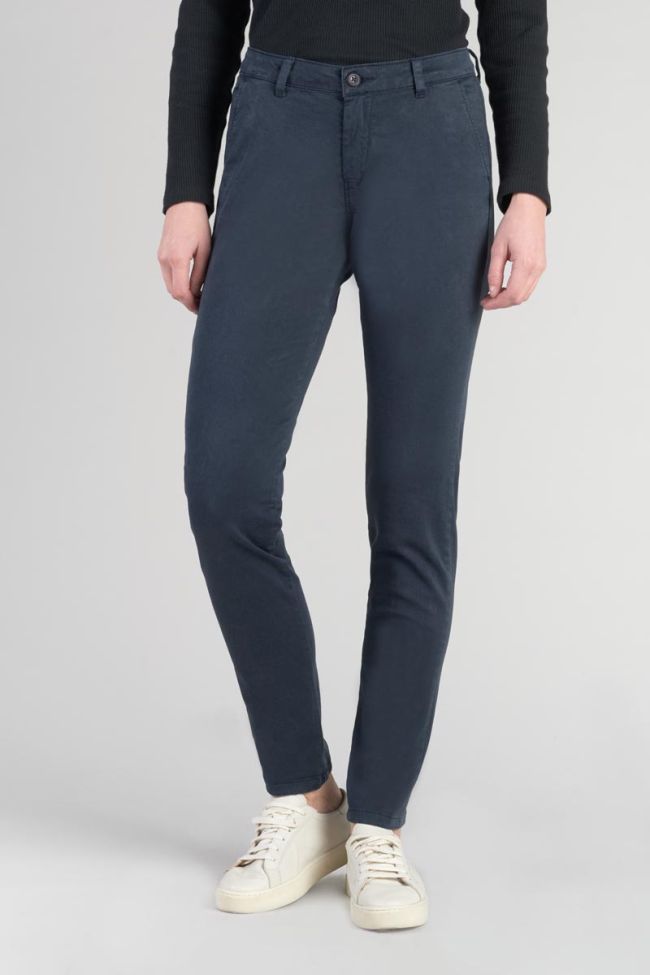 Midnight blue Dyli4 chino trousers