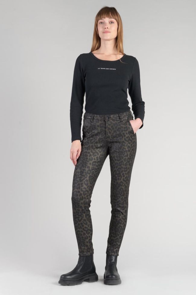 Leopard print Flexy trousers