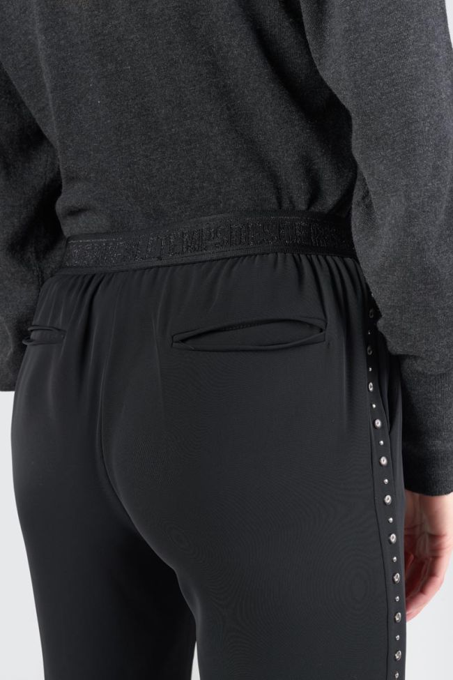 Black Zena flowing trousers