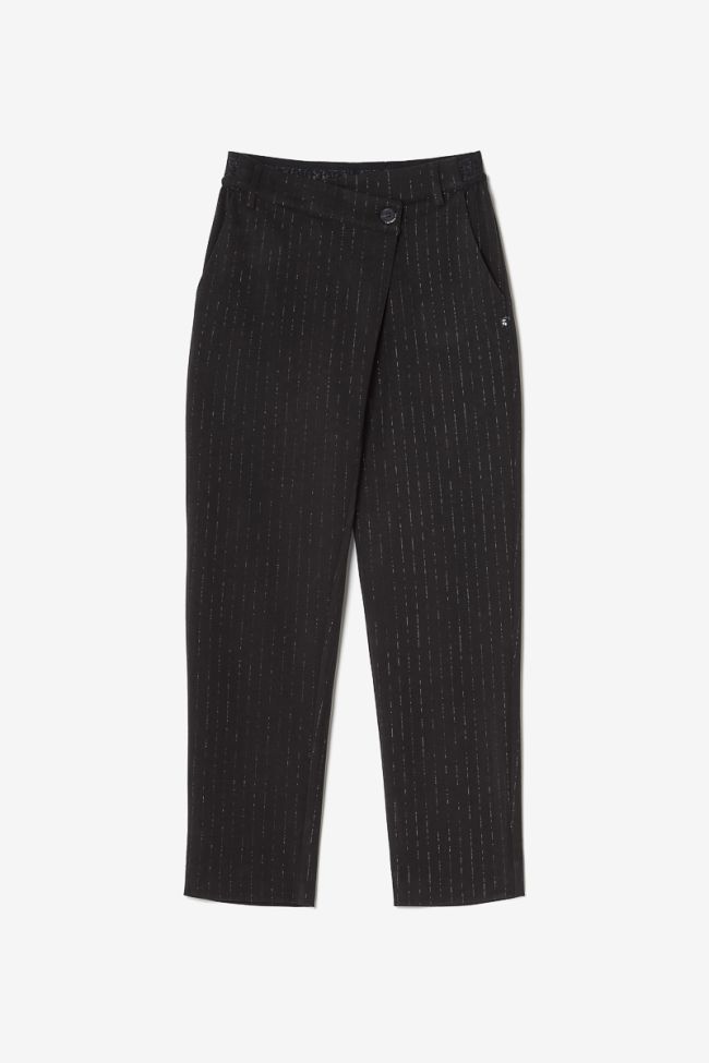 Black striped Liviagi trousers