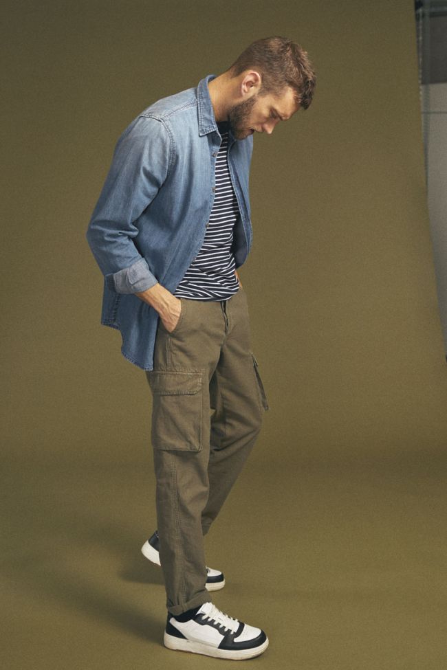 Khaki Sami combat trousers