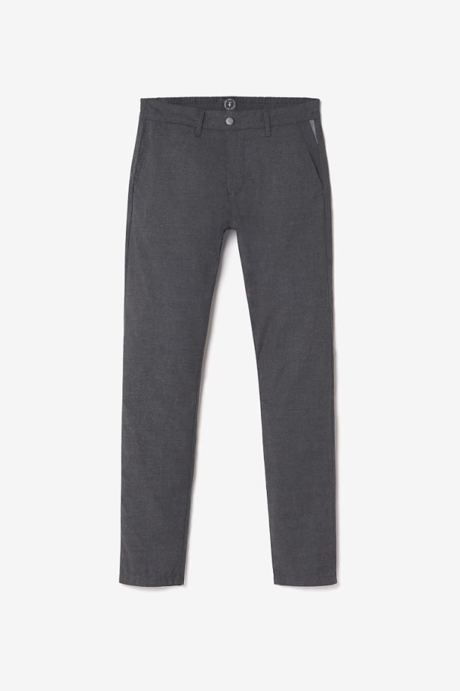 Charcoal grey checked Somma trousers