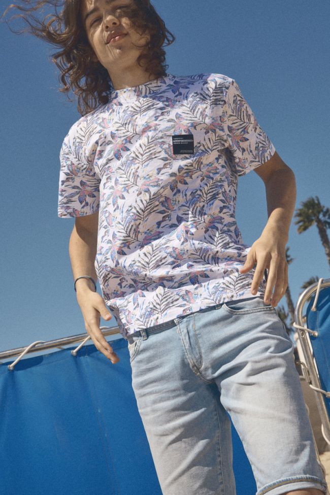 Tropical pattern Abelbo t-shirt