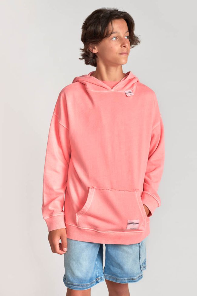 Salmon pink Anibo hoodie