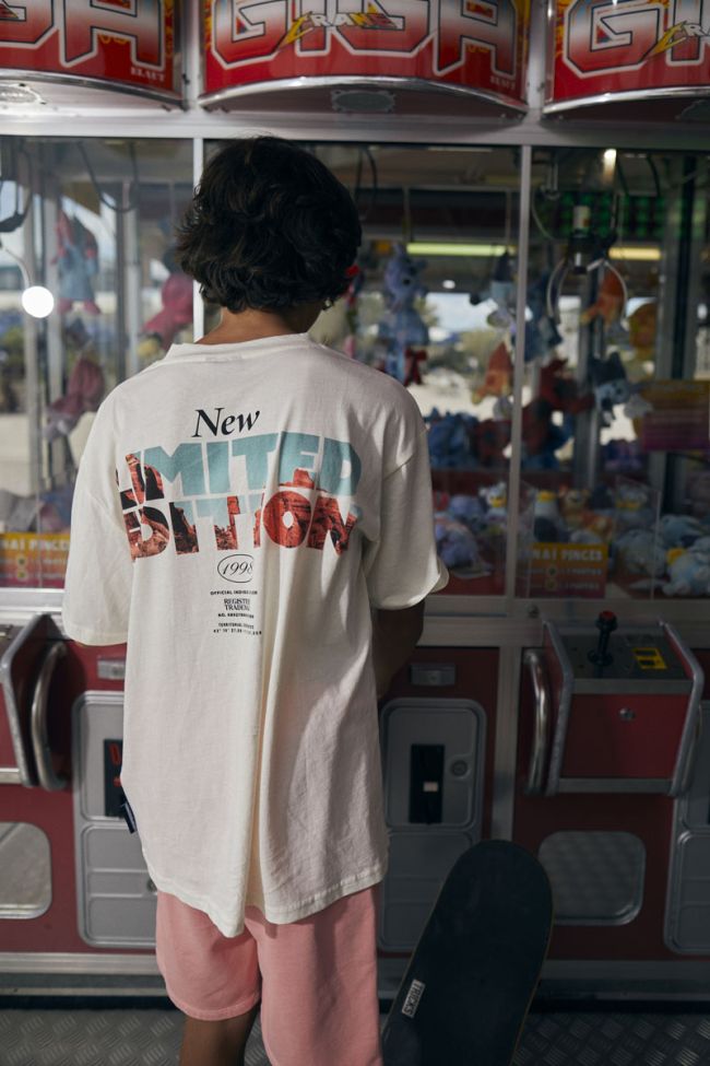 Cream Chasubo t-shirt